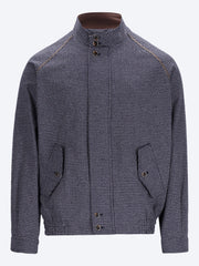 Baracuta-Jacke mit Hahnentrittmuster ref:
