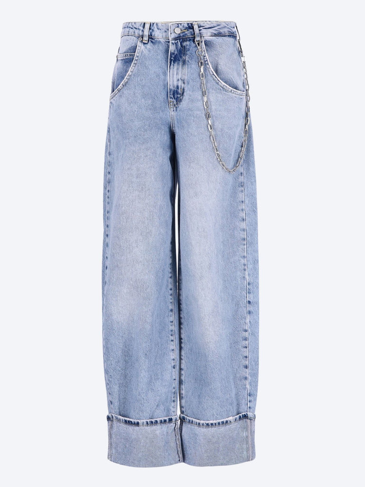 Huge barrel leg jeans 1