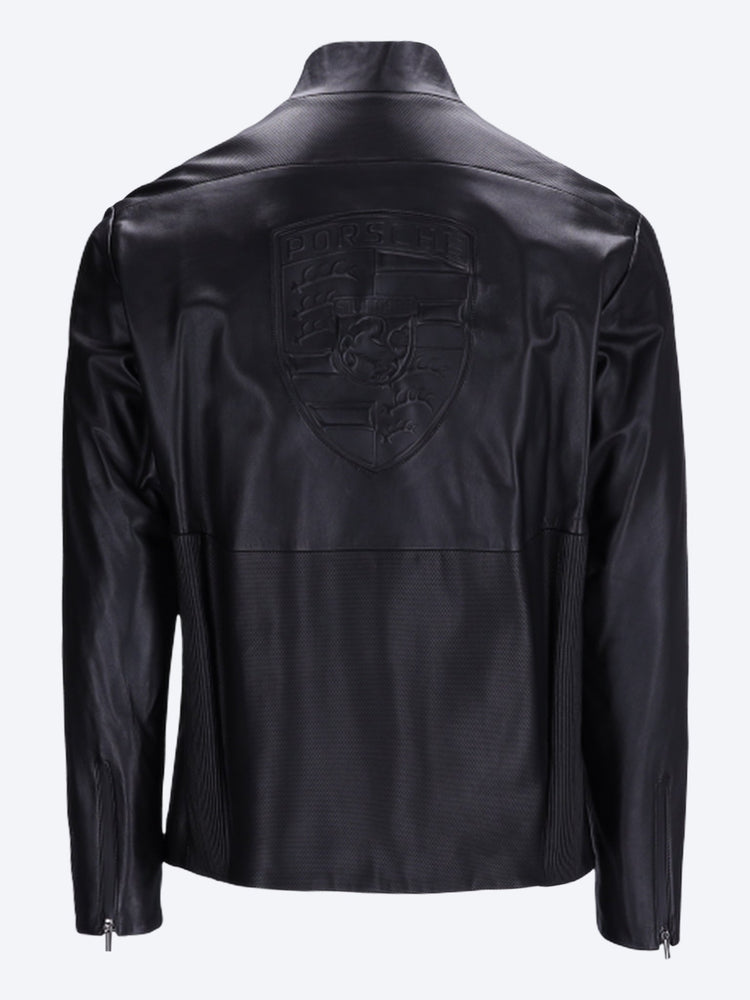 Hugo boss x porsche leather jacket 3
