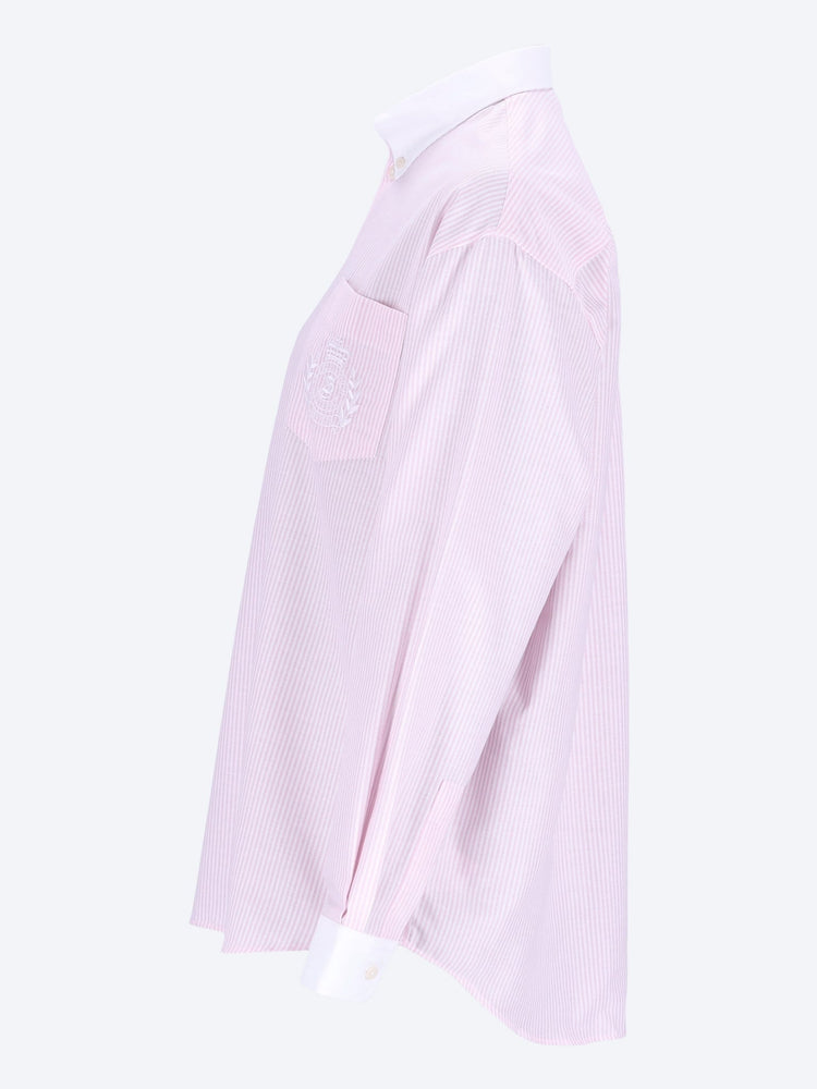 H&w crest oversized oxford shirt 2