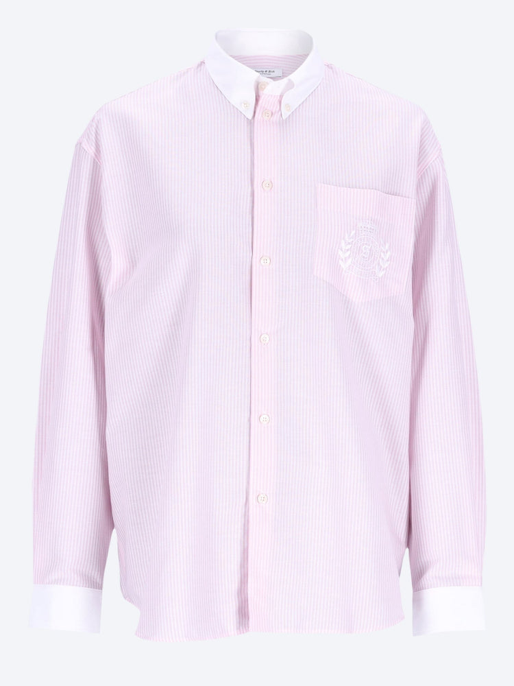 H&w crest oversized oxford shirt 1