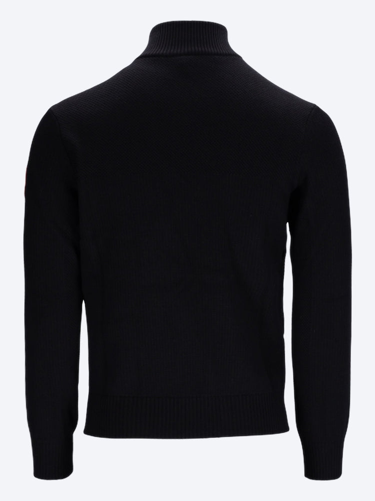 Hybridge-Strickjacke 3