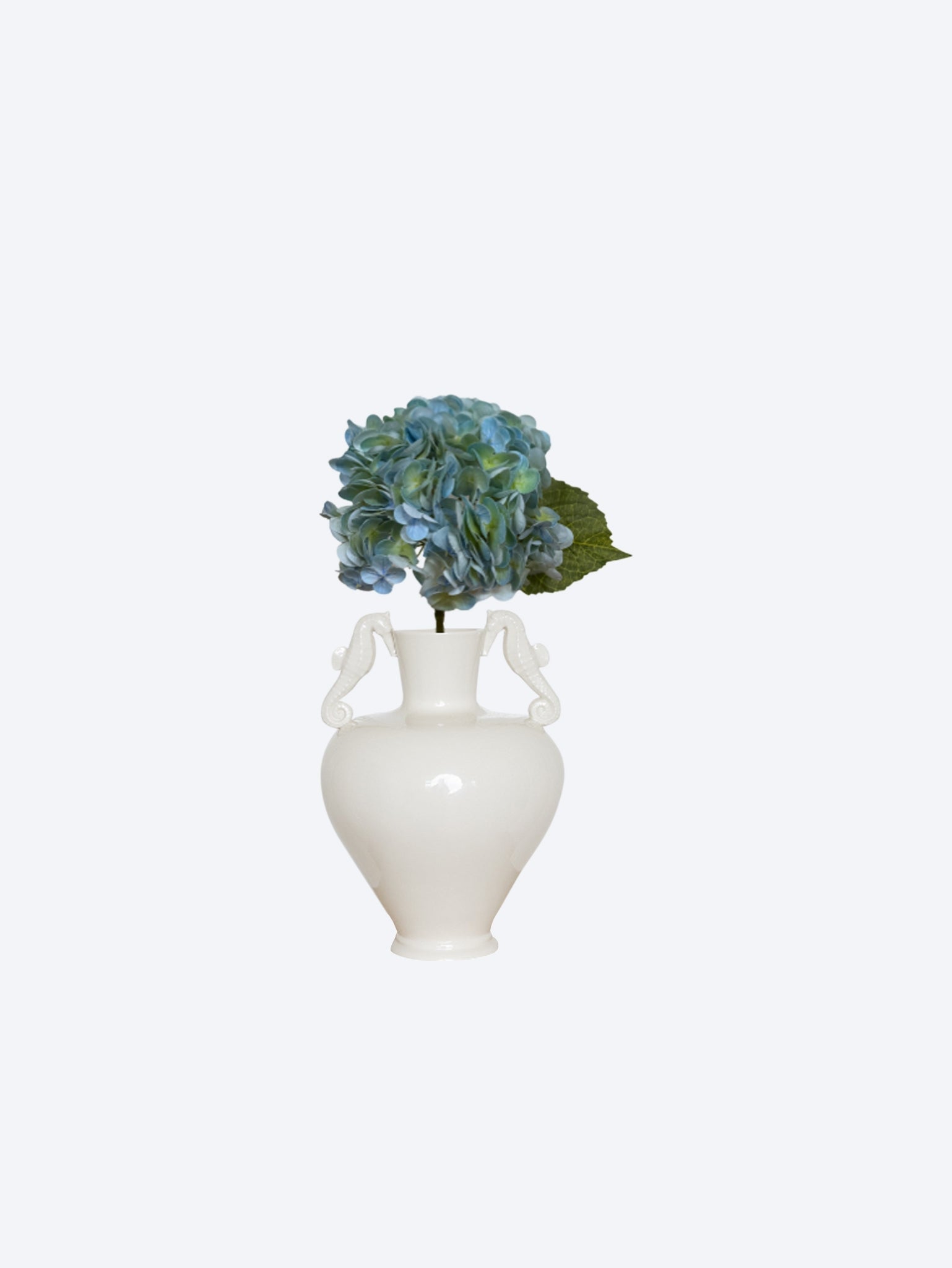Hydrangea flower vintage blue 49cm 1