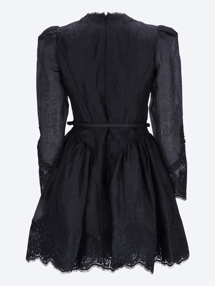 Hypnotic lace trim mini dress 3