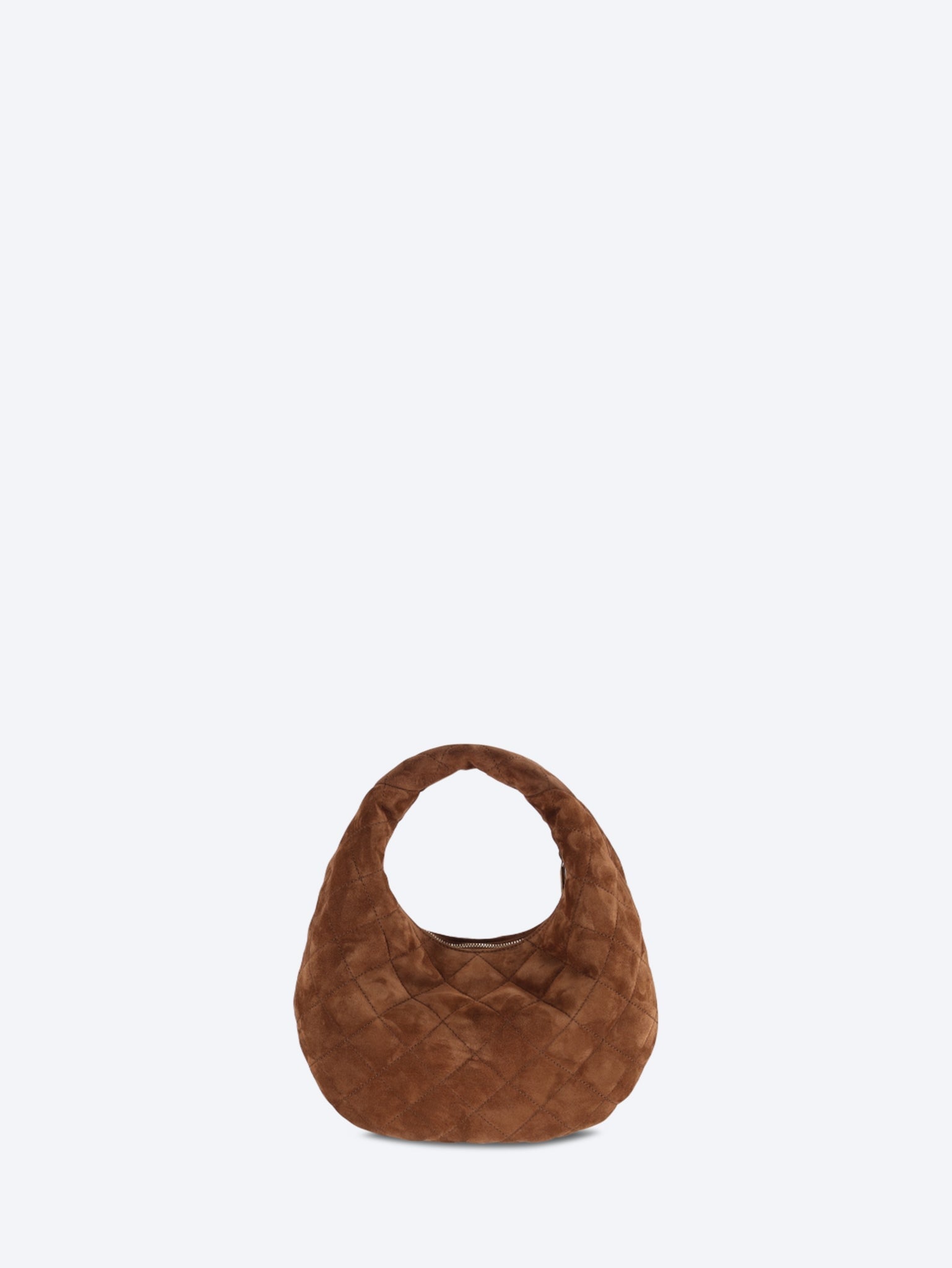 Icarino quilted suede handbag 4