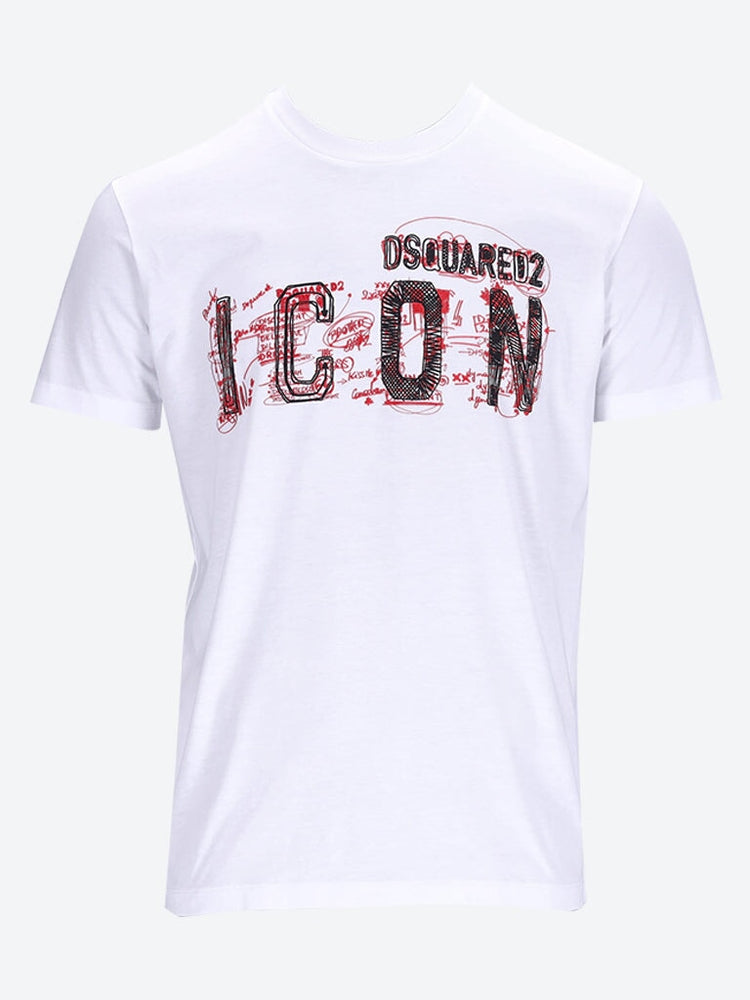 Icon scribble cool fit t-shirt 1