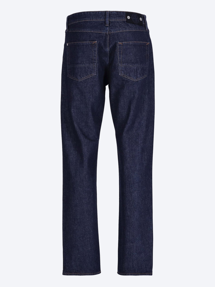 Indigo denim-rinsed jeans 3