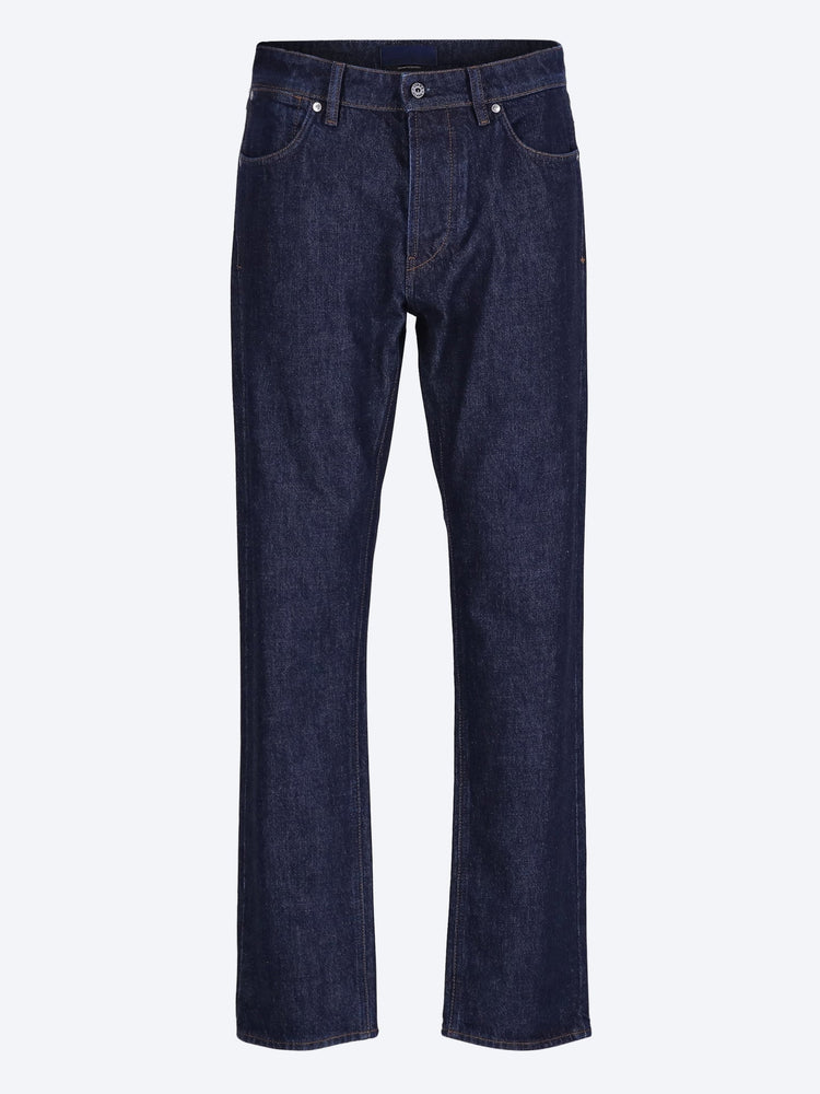 Indigo denim-rinsed jeans 1