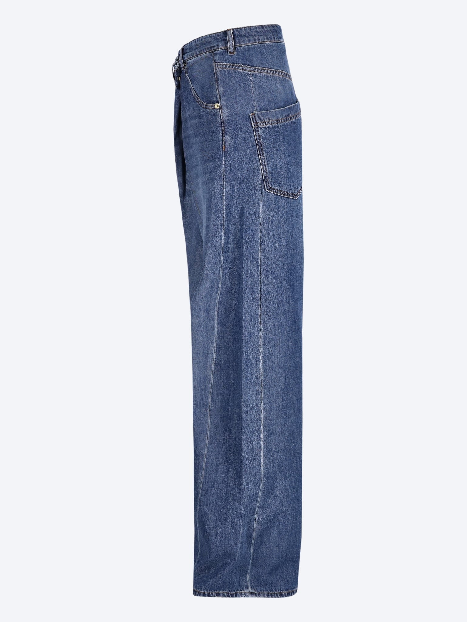 Ines fold over tencel jeans 2