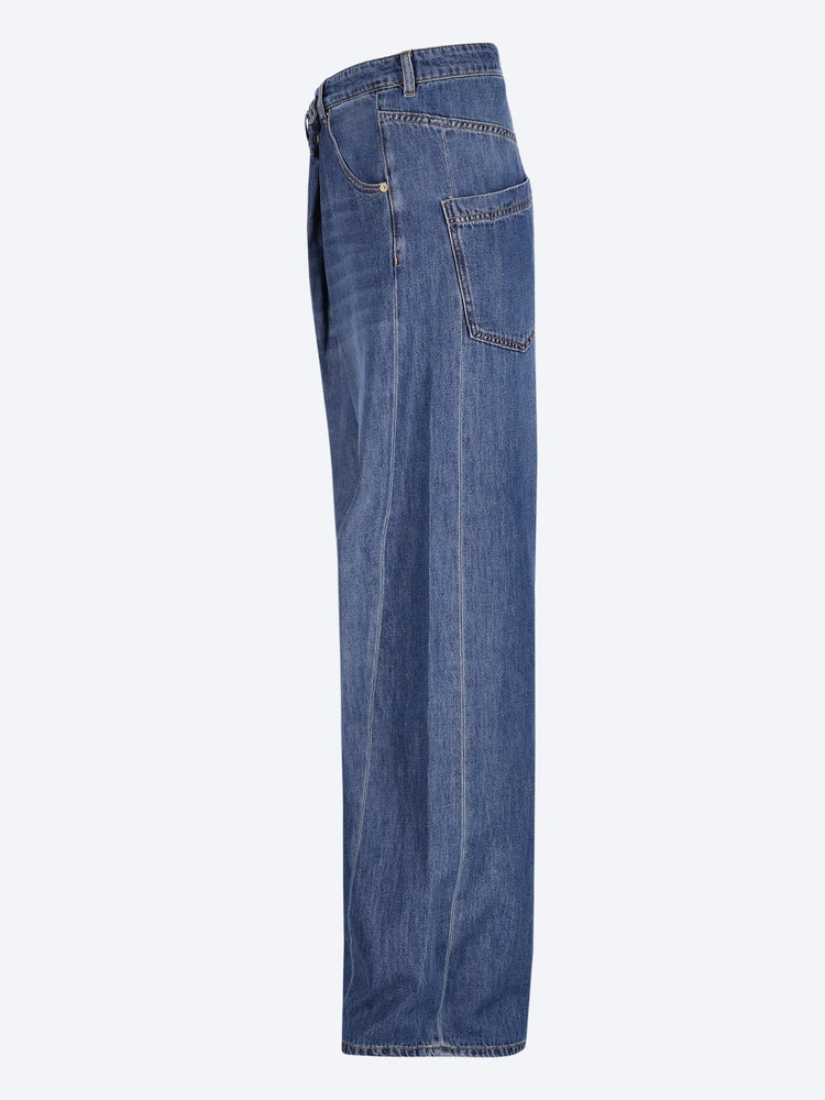 Ines fold over tencel jeans 2