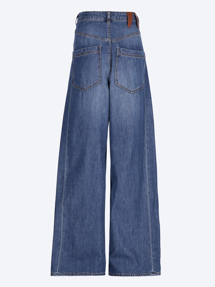Ines fold over tencel jeans 3