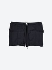 Mini-shorts sur piste de survêtement ref: