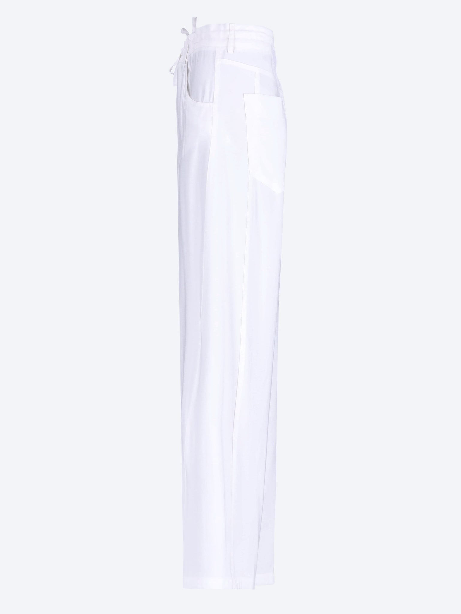 Iris  viscose twill paper bags pants 2