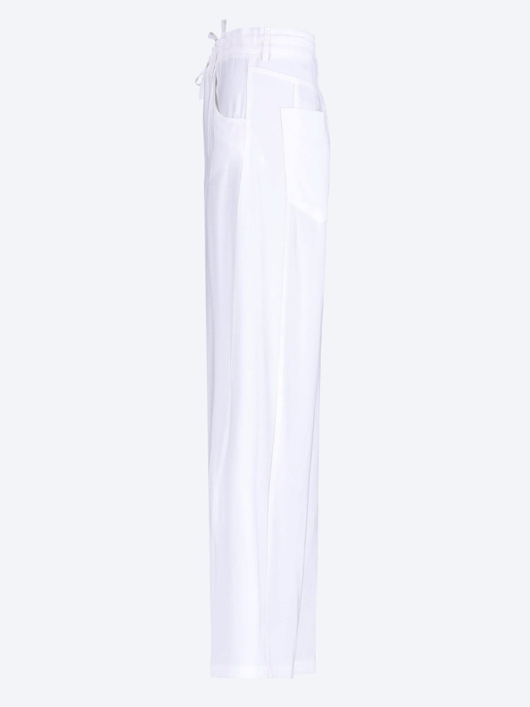 Iris  viscose twill paper bags pants 2