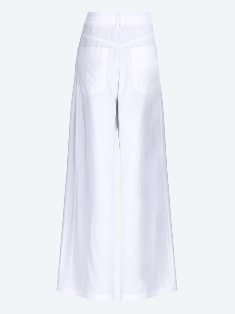 Iris  viscose twill paper bags pants 3