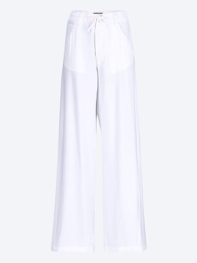 Iris  viscose twill paper bags pants 1