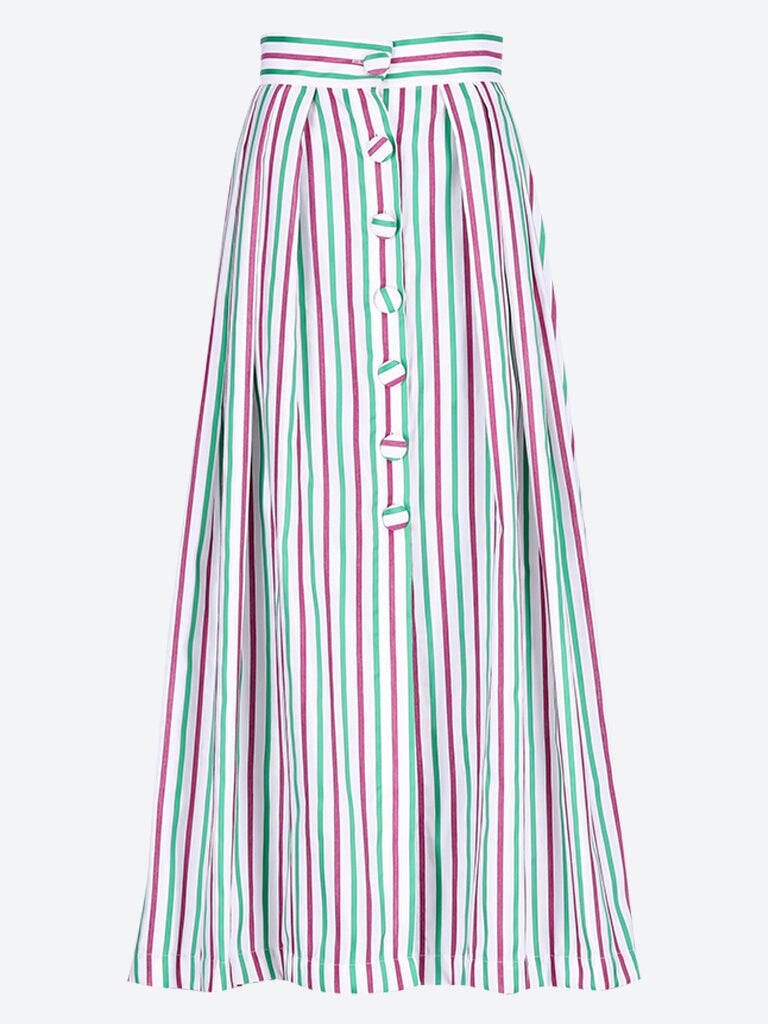 Irving ottoman stripes skirt 1