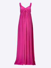 Jacobean maxi babydoll dress ref: