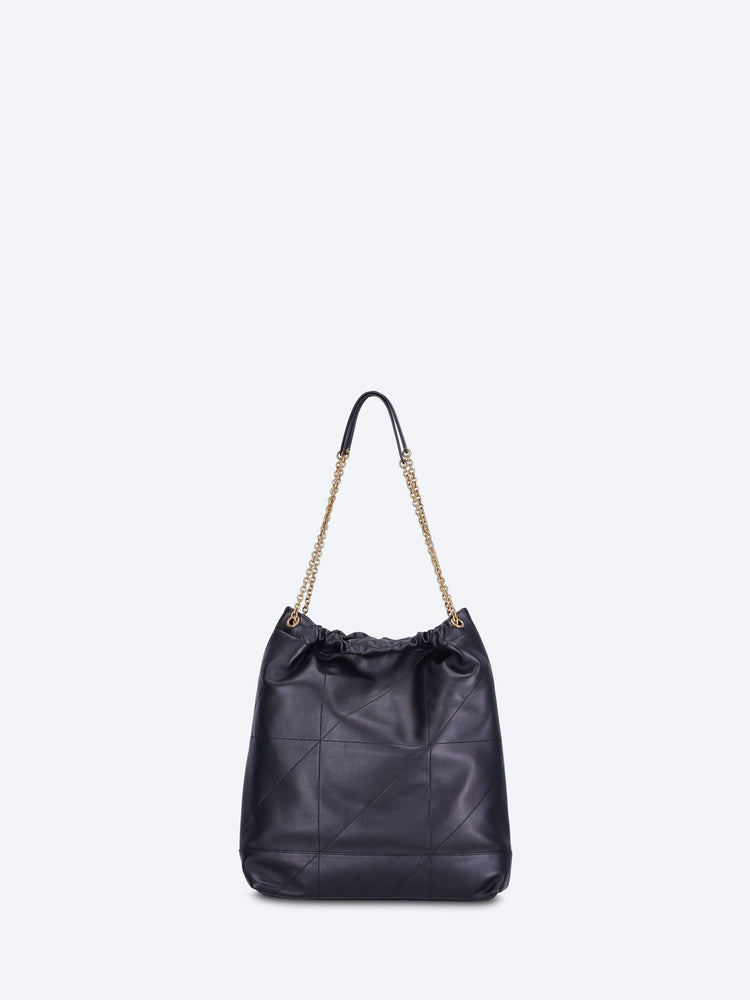 Jamie large pochon lambskin shoulder bag 4