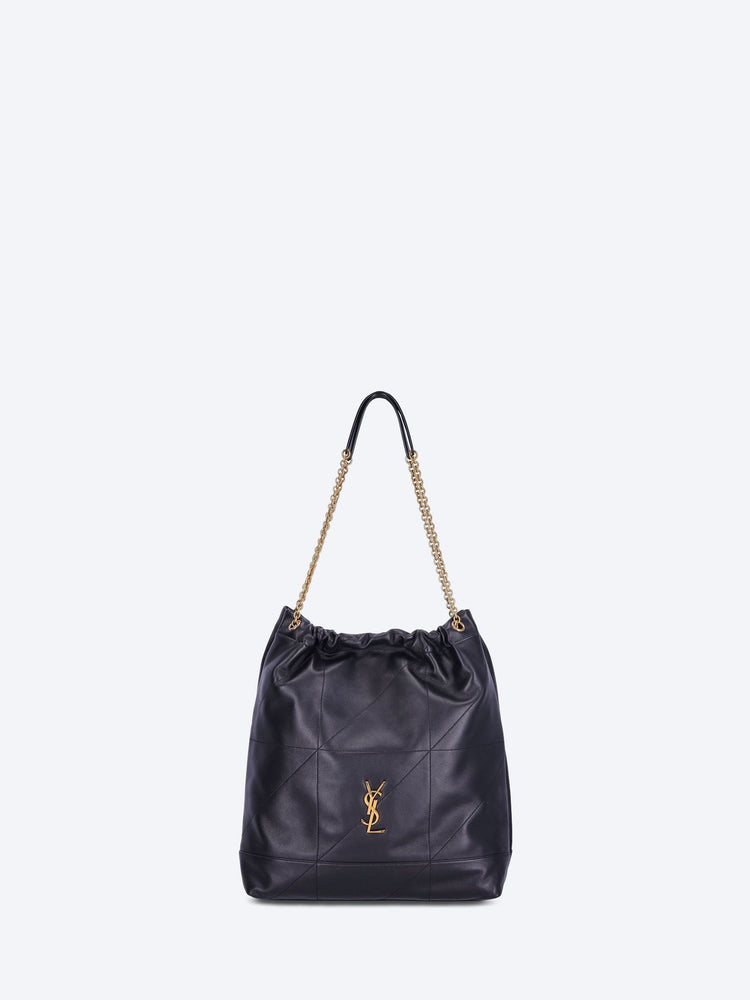 Jamie large pochon lambskin shoulder bag 1