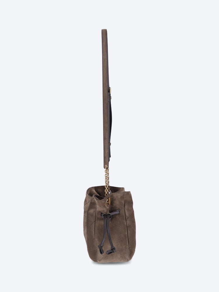 Sac porté épaule en daim Jamie 3
