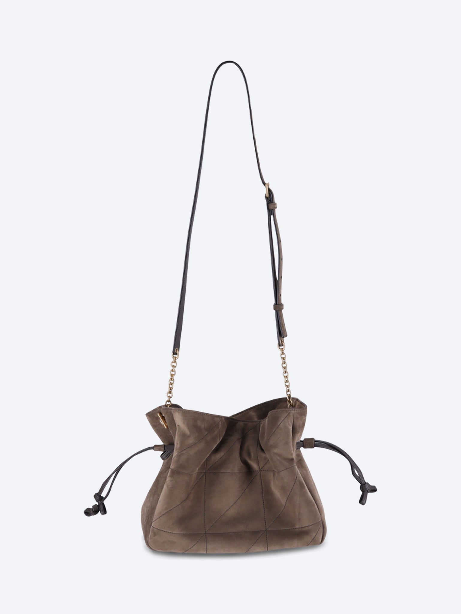 Sac porté épaule en daim Jamie 4