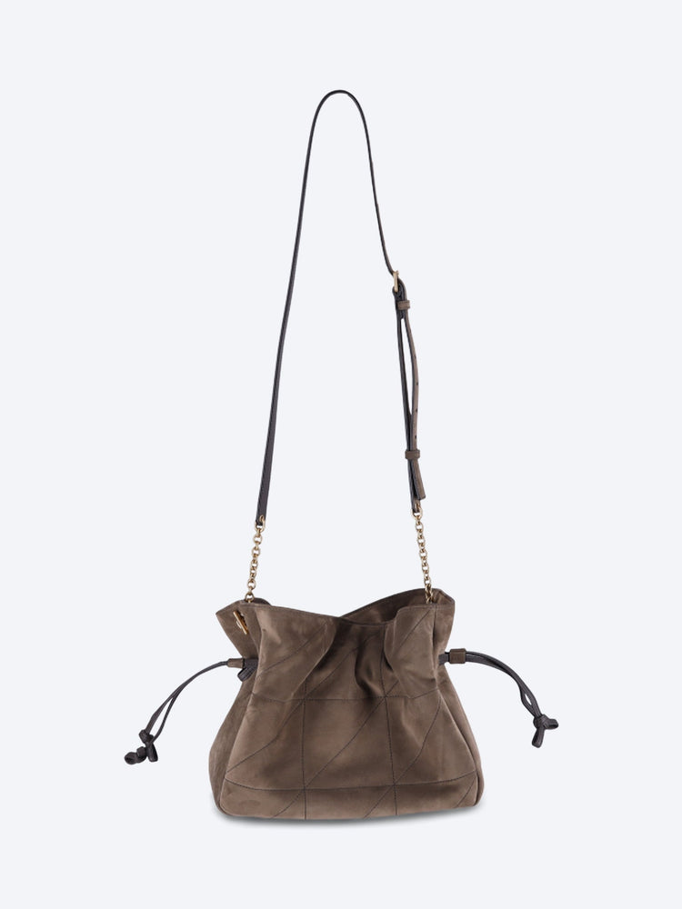 Sac porté épaule en daim Jamie 4