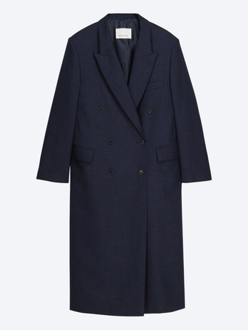 Jane plaid long coat