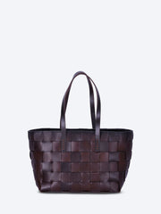 Japan tote flat leather handles bag ref: