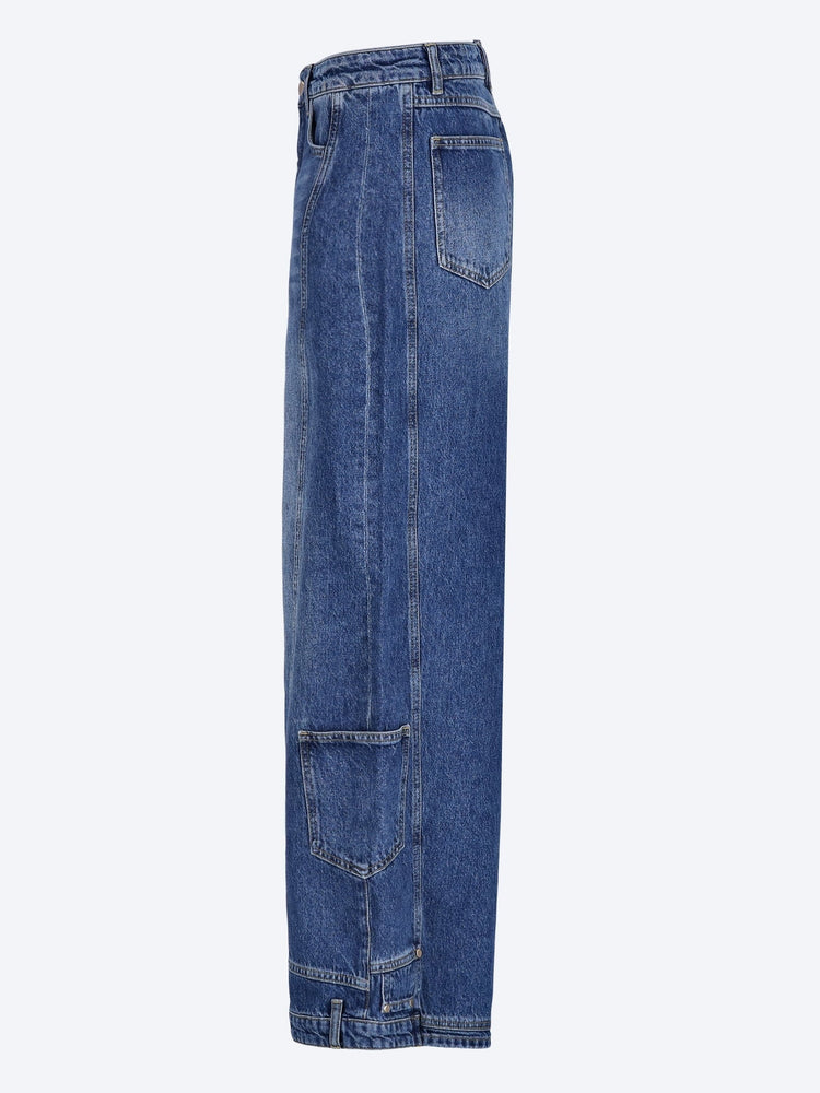Jelaba patchwork jeans 2