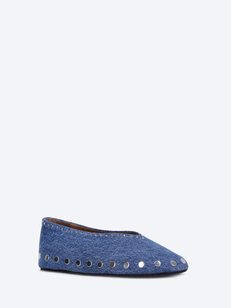 Jenny ballerina denim ballerinas 2