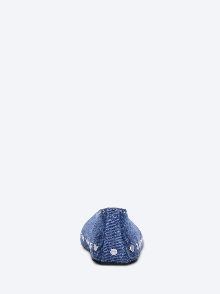Jenny ballerina denim ballerinas 5