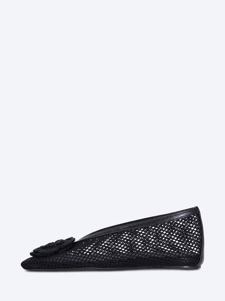 Jenny Ballerinas mit Mesh-Blumenmuster 4