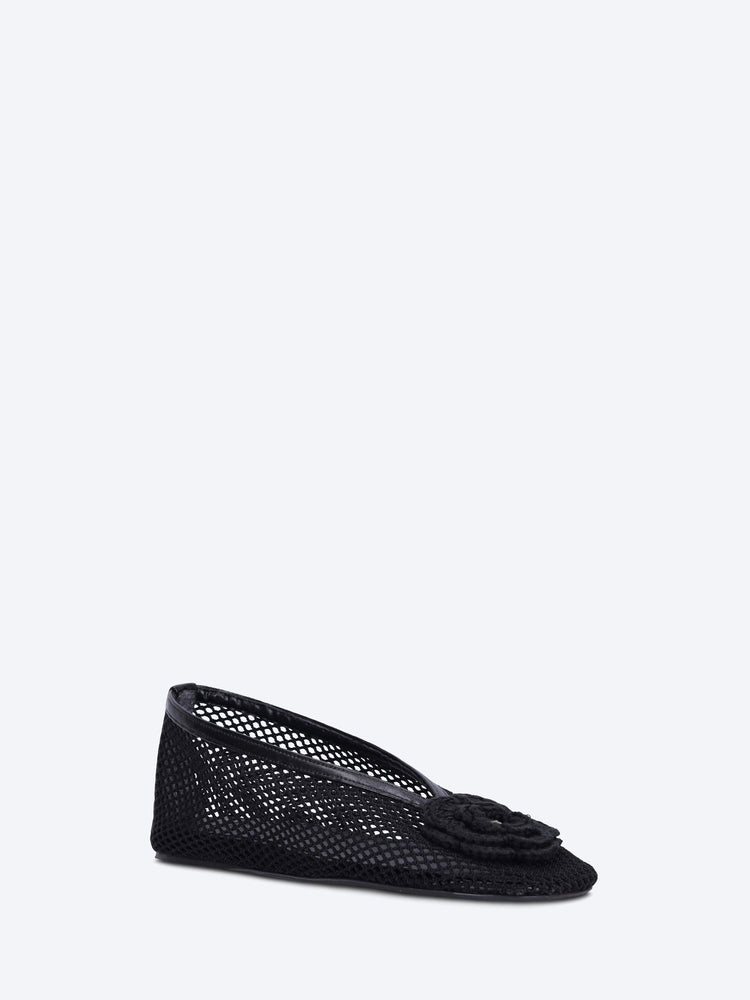 Jenny Ballerinas mit Mesh-Blumenmuster 2