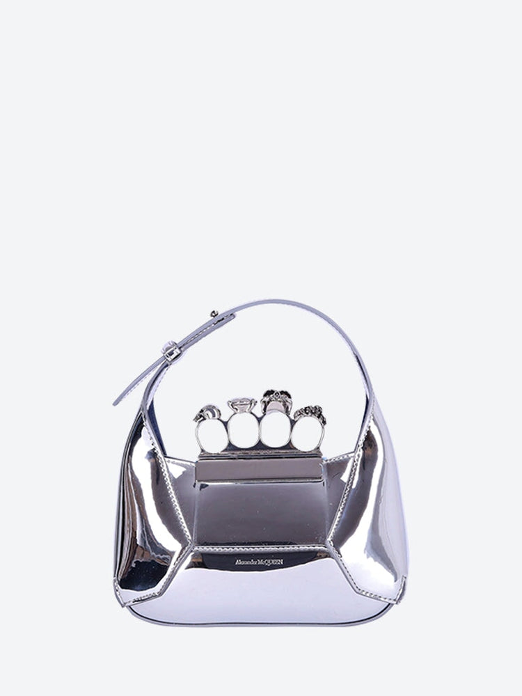 Jewelled hobo mini handbag 1