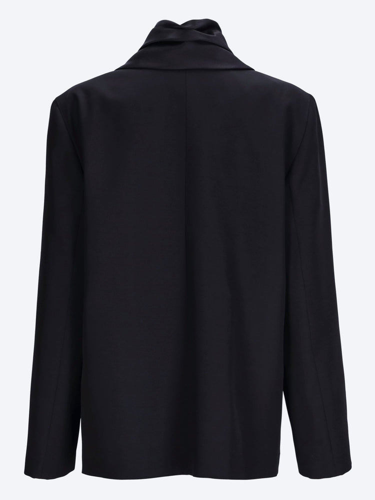 Jiha shawl-collar jacket 3