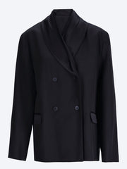 Jiha shawl-collar jacket ref: