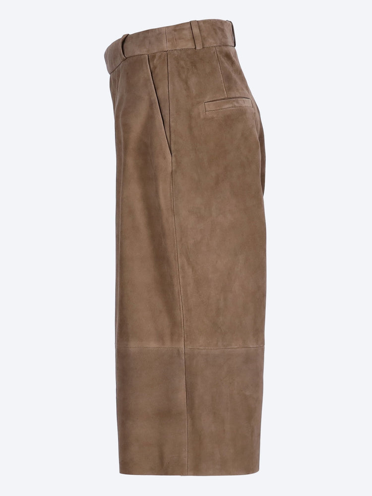 Jina lamb suede shorts 2