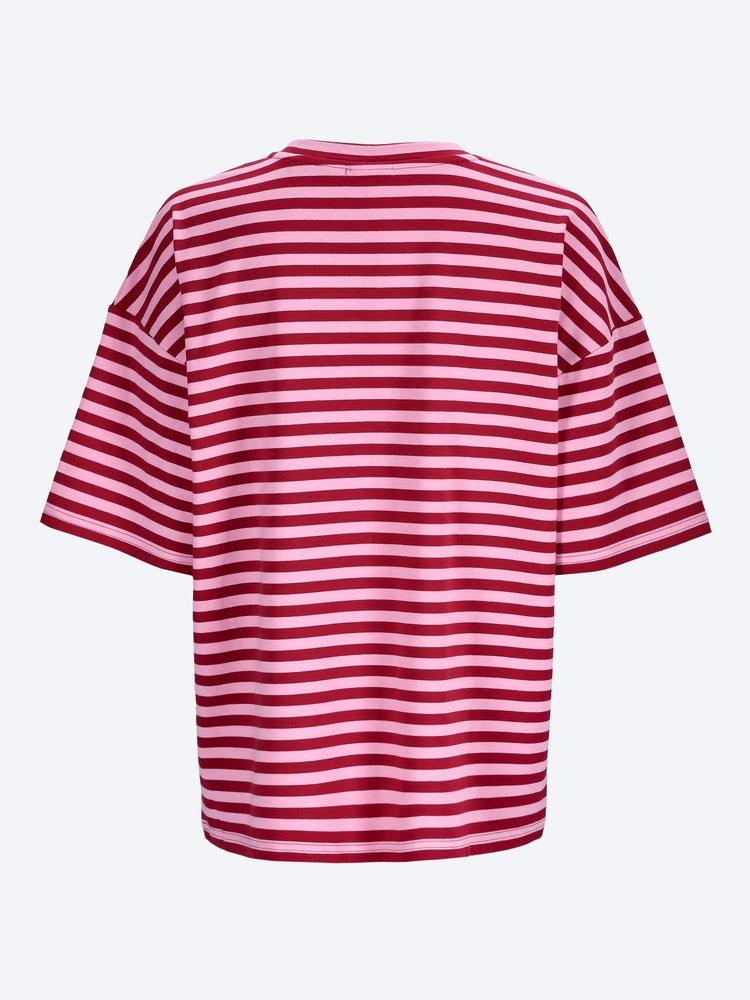 Joste striped t-shirt w strass 2