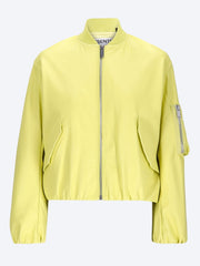 Jug faux leather bomber ref: