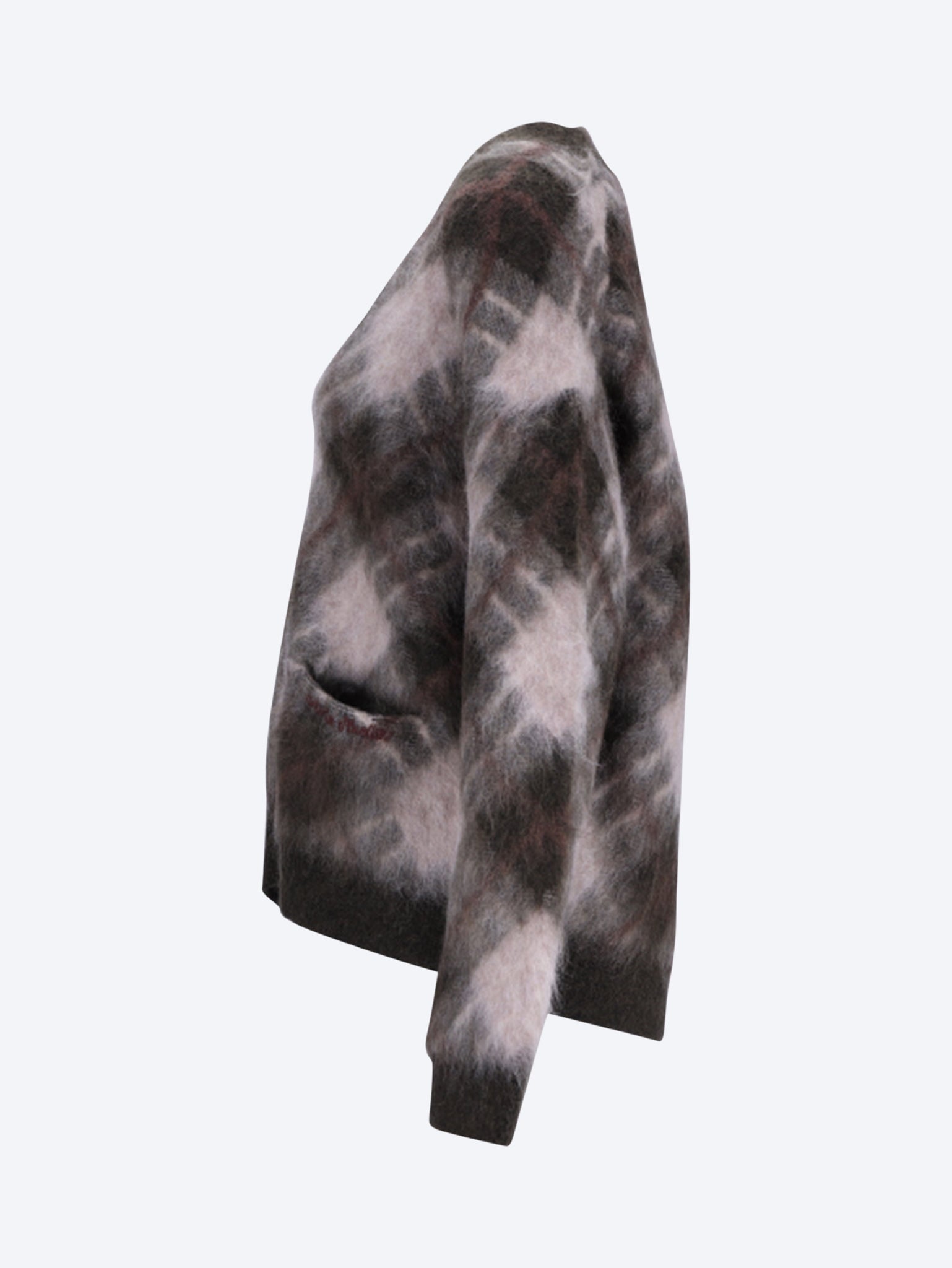 Katch-Cardigan aus Mohair mit Intarsienmuster 2