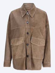 Kaylee lamb suede blouse ref: