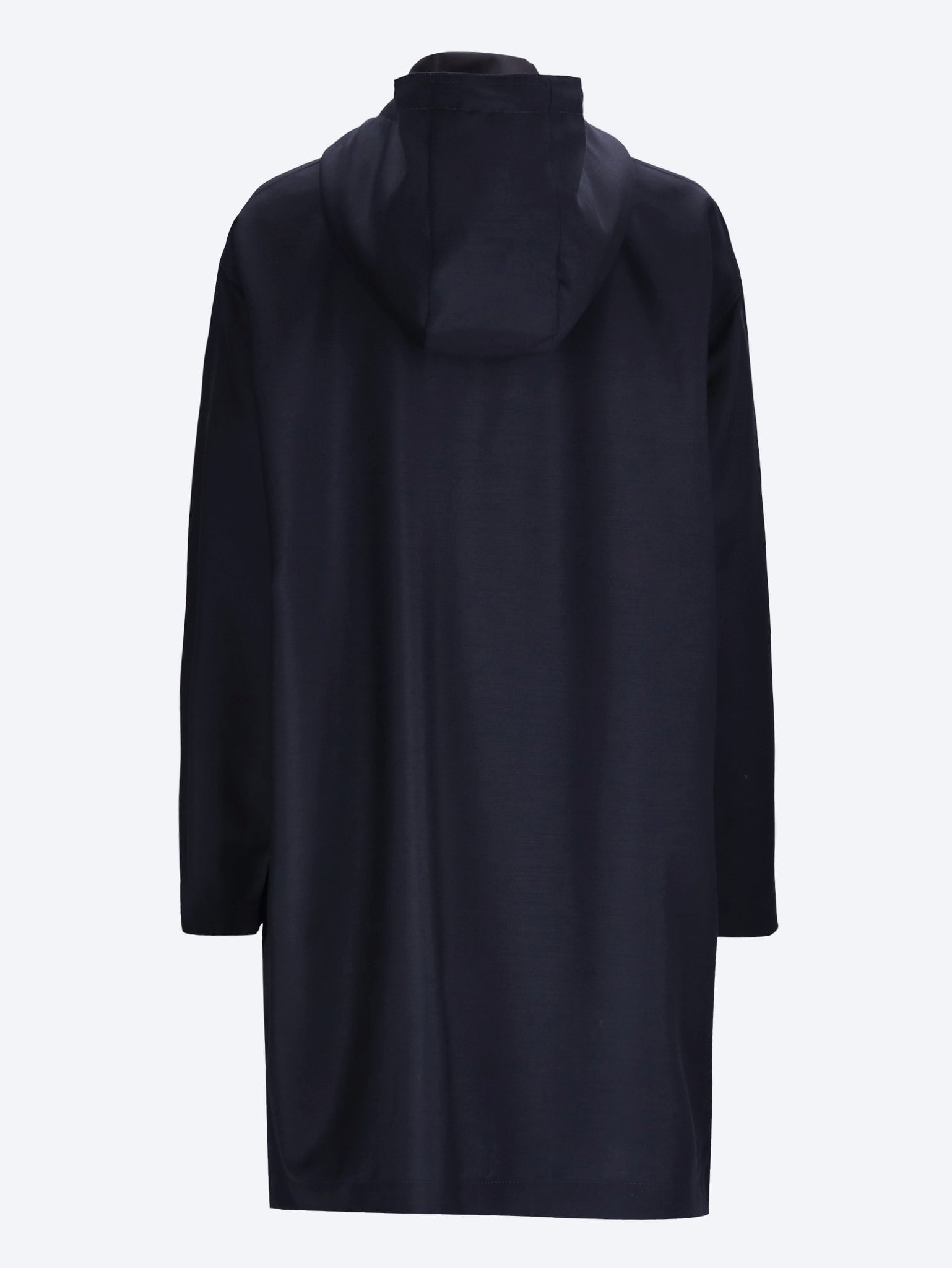 Kid mohair and re-nylon piuma coat 3