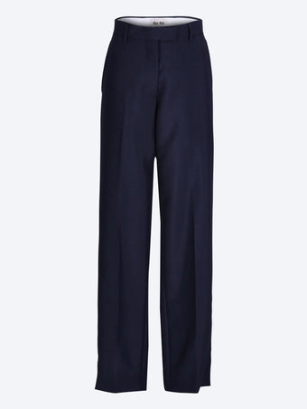 Kid mohair pants