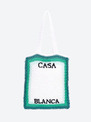 Knit cotton crochet bag ref:
