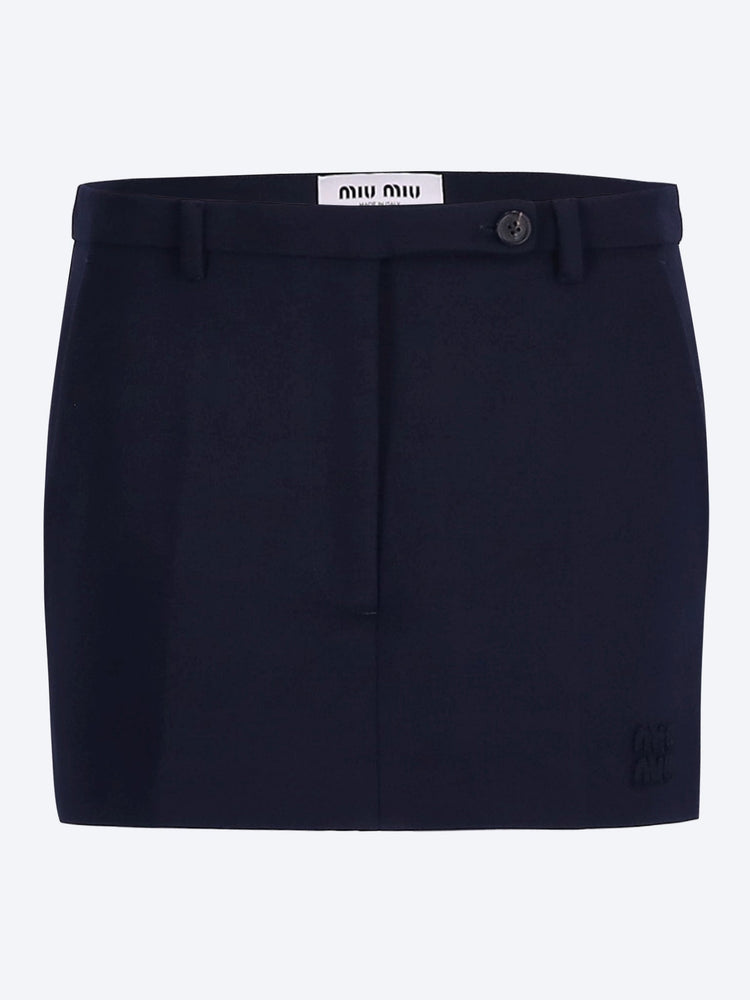 Knitted fabric skirt 1