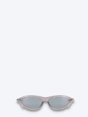 Cat-Eye-Sonnenbrille mit Knotenmuster ref: