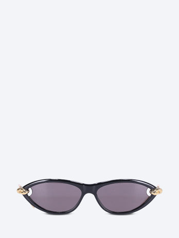 Knot cat eye sunglasses