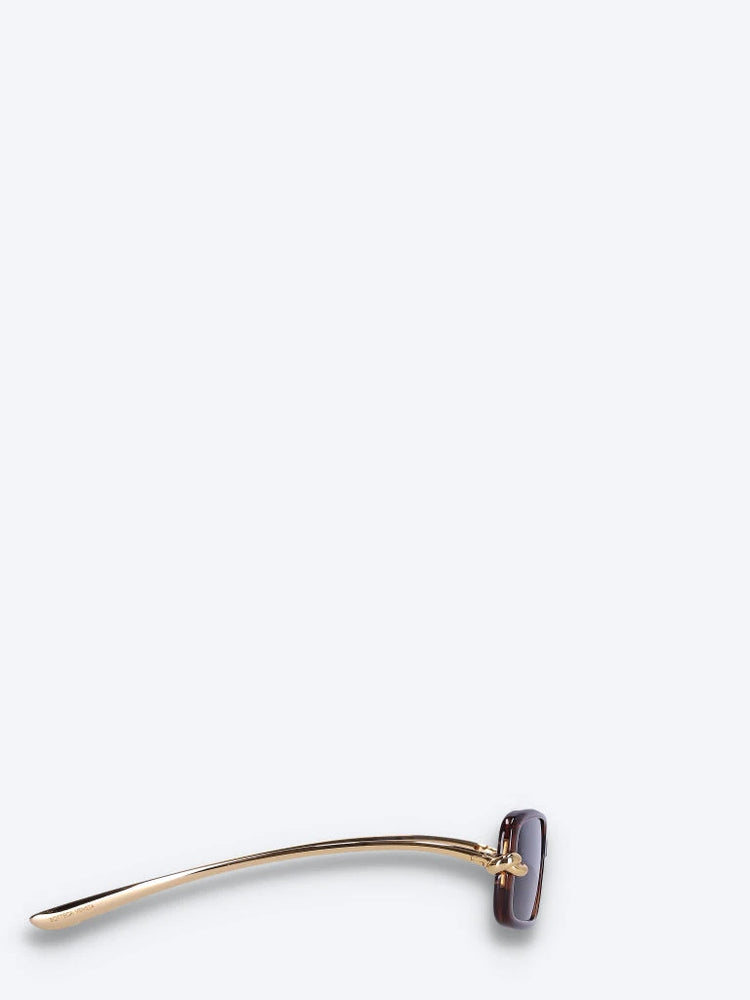 Knot rectangular sunglasses 4