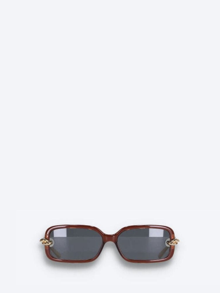 Knot rectangular sunglasses 1